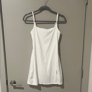 White workout dress